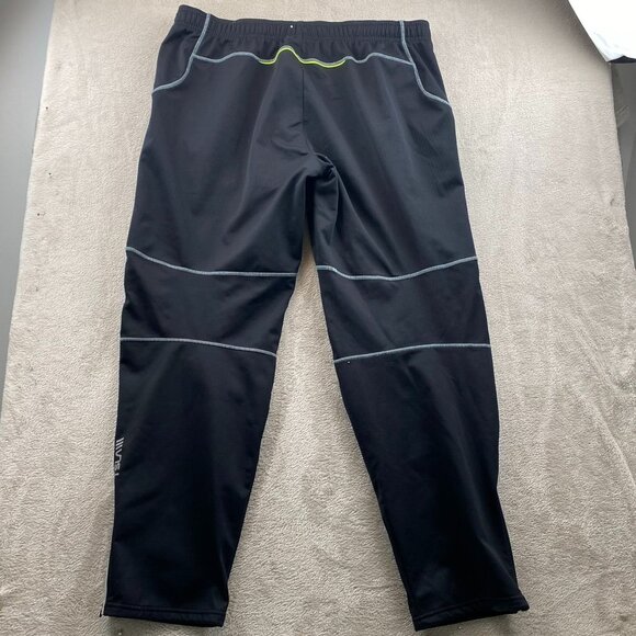 TSLA Mens Activewear Pants Size 3XL Ankle Zip Pull On Straight Athleisure Black - Picture 14 of 14